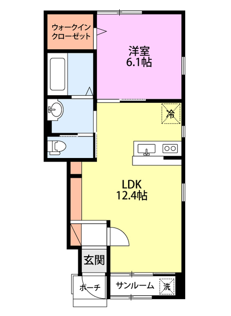 ＩＲＯＤＯＲＩの間取り