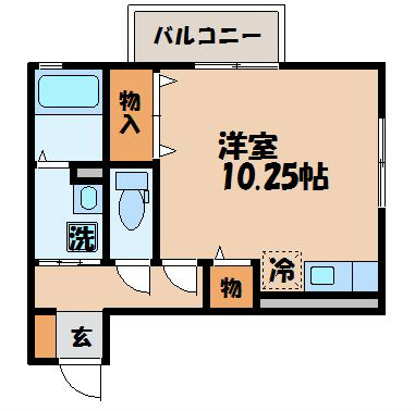 ビジュービスタ　IV棟の間取り