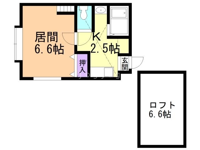 ウィスダム月寒中央の間取り