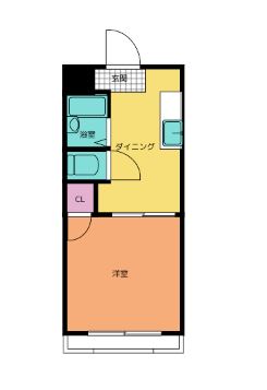 第5大分ユースコーポの間取り