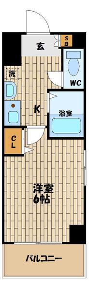 エスリード梅田西第2の間取り写真