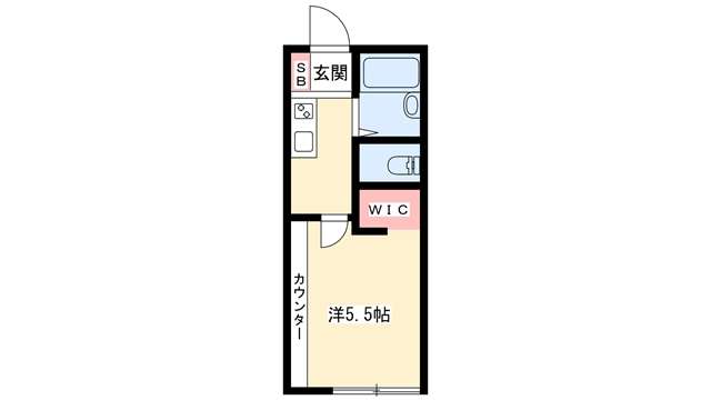 サニーハイツ御立Ｎの間取り