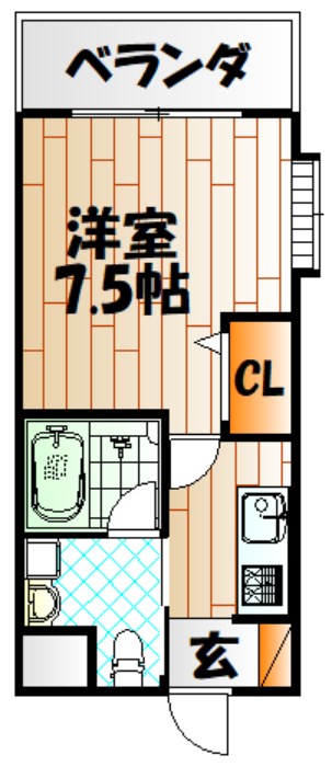 ギャラン吉野町の間取り