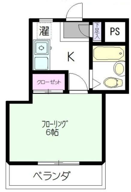 サンコーポ梅田の間取り