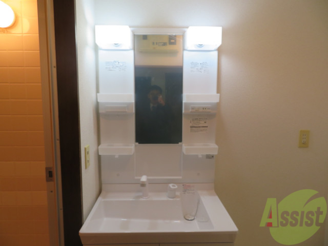 洗面設備　独立洗面台もございます。とても綺麗でした。