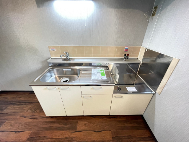 キッチン　お好きなコンロを設置できます