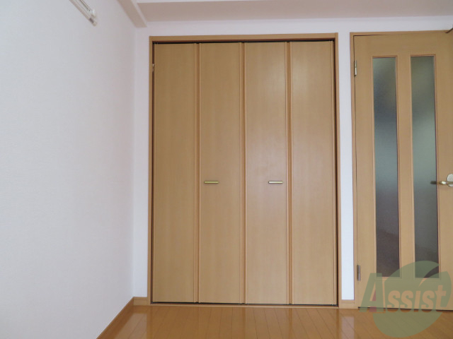 収納　ここに収納があります。収納があると部屋が広く使えます。