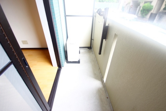 バルコニー　※他号室の写真です。