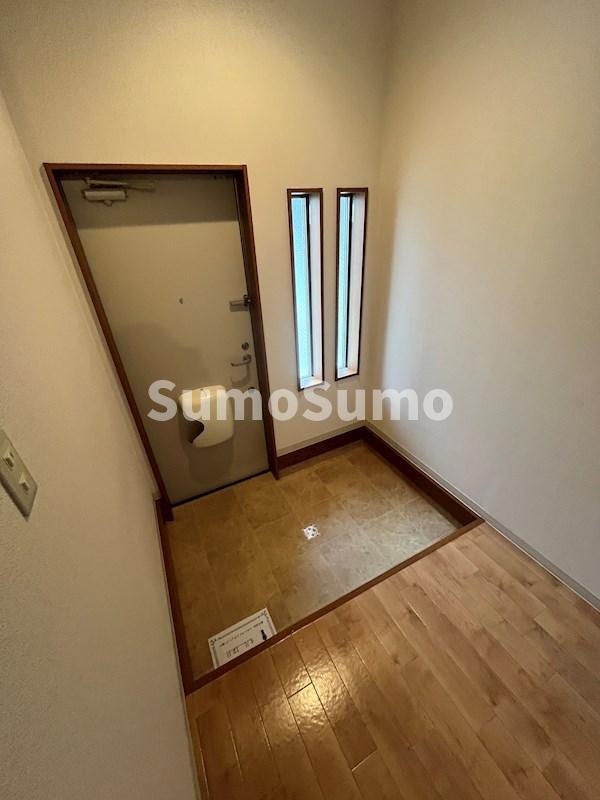 玄関　明るい玄関です