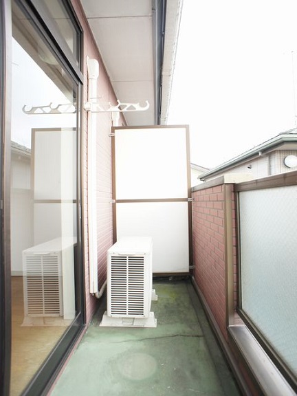 バルコニー　日当たり良好です♪