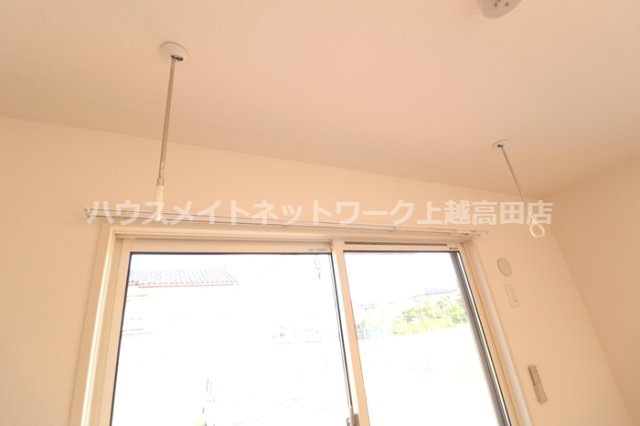 眺望　室内物干し受け