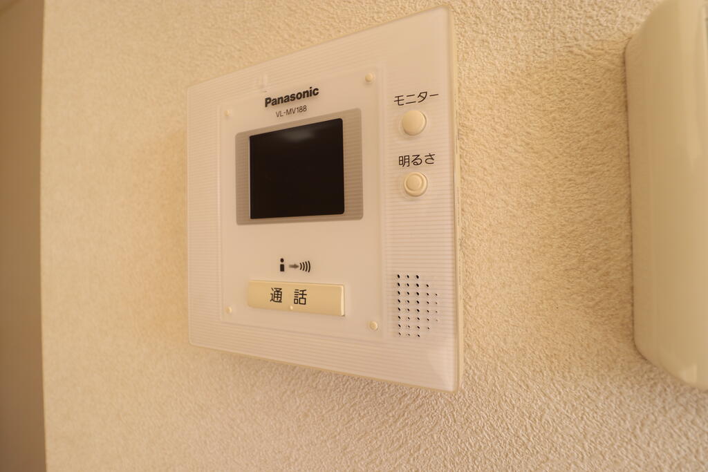 セキュリティ　モニター付きで安心