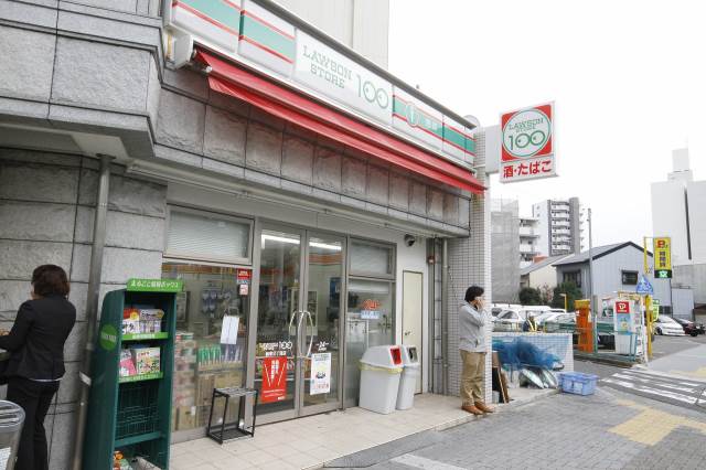 コンビニ　ローソンストア100新栄2丁目店（コンビニ）まで580m