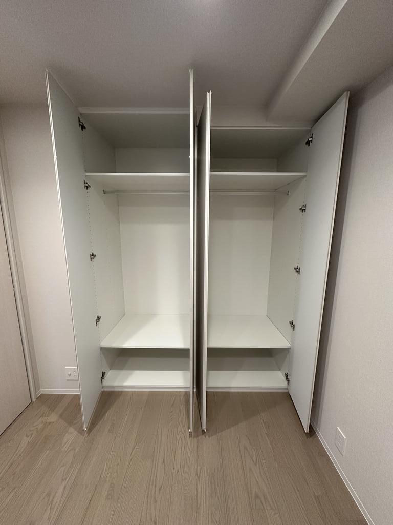 収納　同タイプ部屋　参考写真です