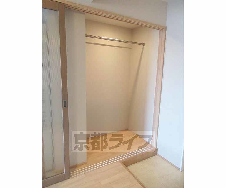 収納　大容量の収納クローゼット・