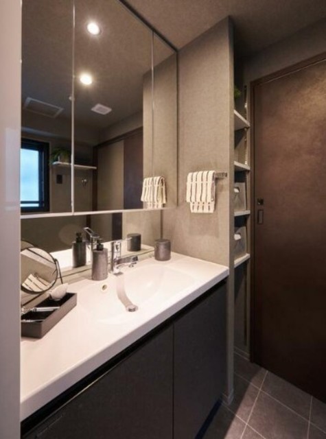 洗面設備　モデルルーム