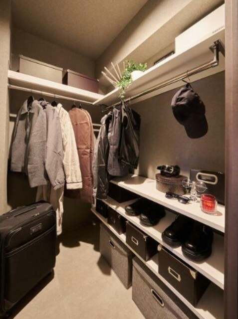 収納　モデルルーム