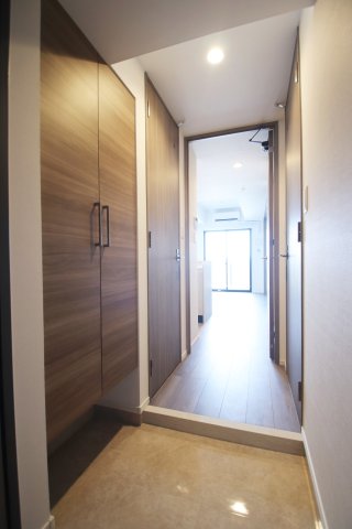 玄関　明るい玄関です