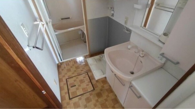 洗面設備　図面と現状に相違がある場合には現状を優先