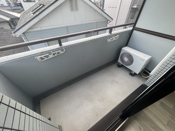 バルコニー　※別部屋の写真です