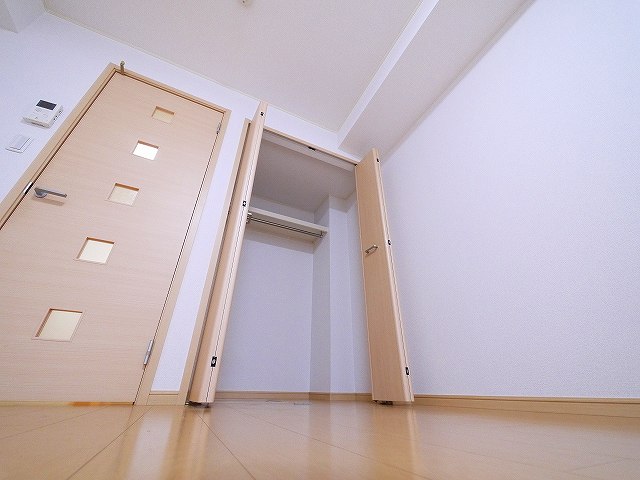 収納　たっぷりとした収納スペースです