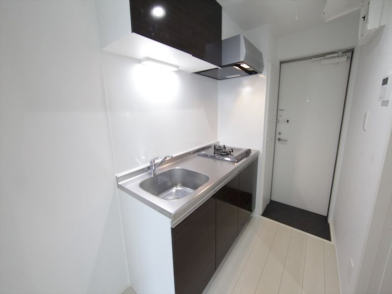 キッチン　システムキッチン（ガス2口コンロ付）