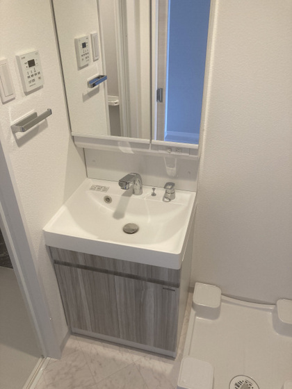 洗面設備　※別号室の写真です