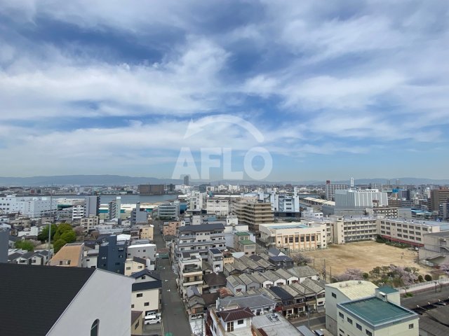 眺望　プレジオ弁天町　眺望