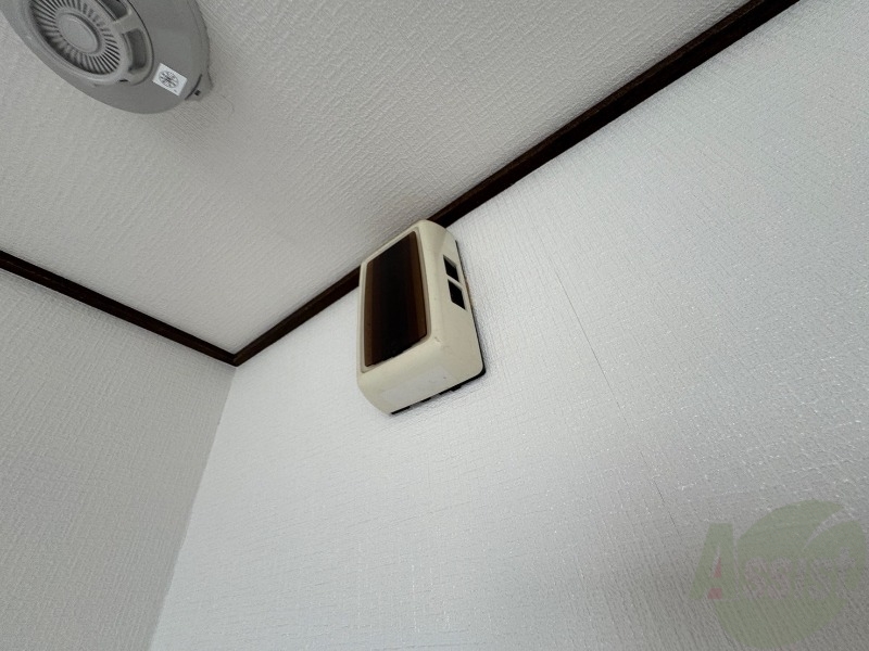 セキュリティ　来客時にはこちらのチャイムが鳴りますよ。