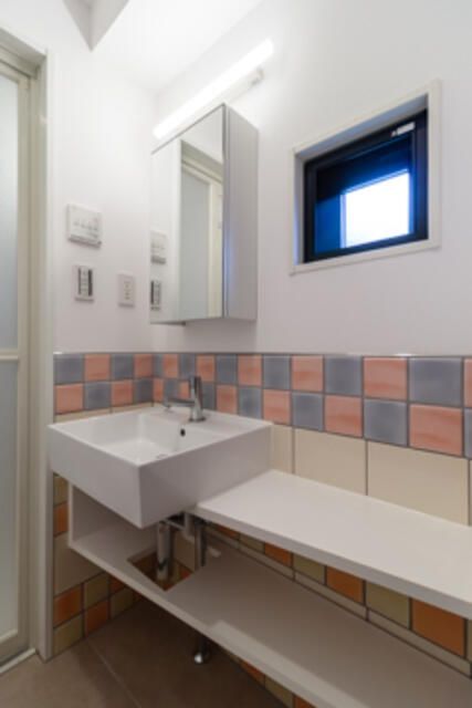 洗面設備　写真は同タイプ住居です