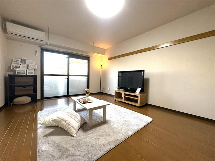 居室・リビング　1Kでも広い11.5帖です