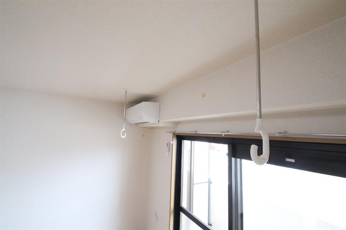 その他設備　室内干しもできます