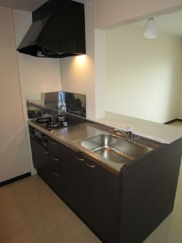 キッチン　ガスコンロ付