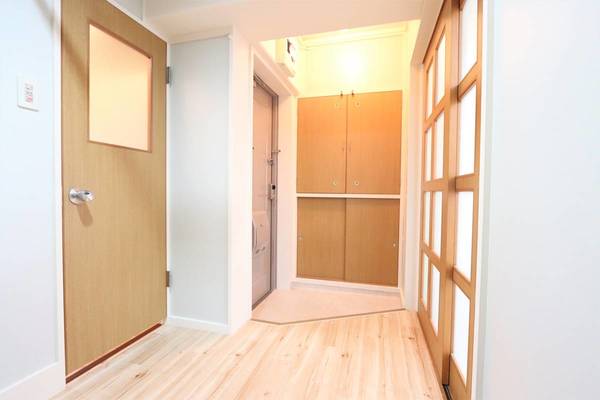 玄関　ビレッジハウスの同一物件・同一タイプの間取りの写真です