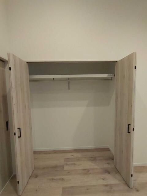 収納　ゆったりクローゼットがあります