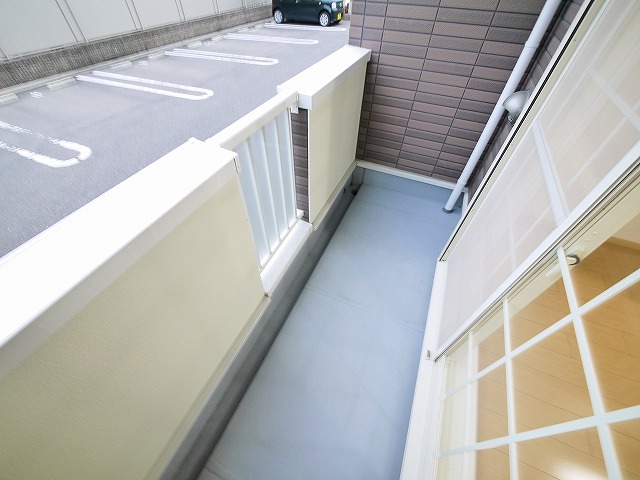 バルコニー　落ち着いた時間を過ごせるバルコニーです