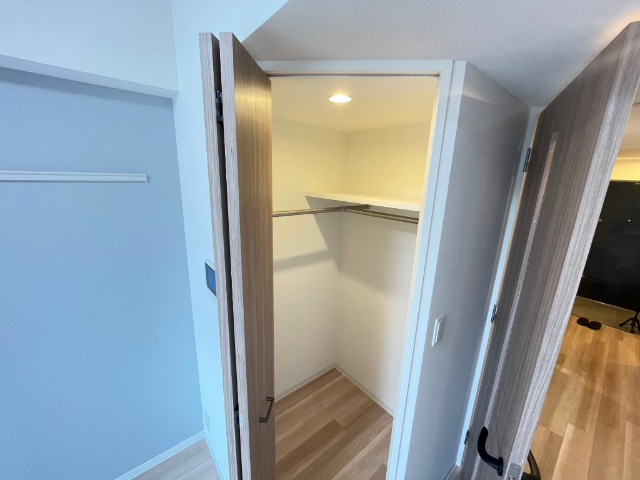 収納　大きなクローゼット