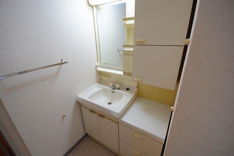 洗面設備　洗面化粧台付き！