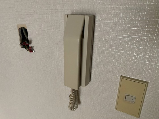 セキュリティ　※別部屋の写真です