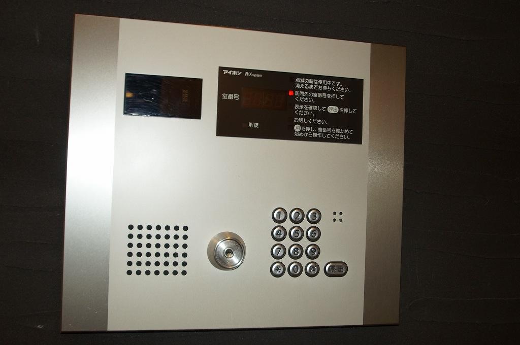 セキュリティ　安心のオートロックセキュリティマンションです