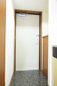 玄関　シューズボックス付きの玄関です