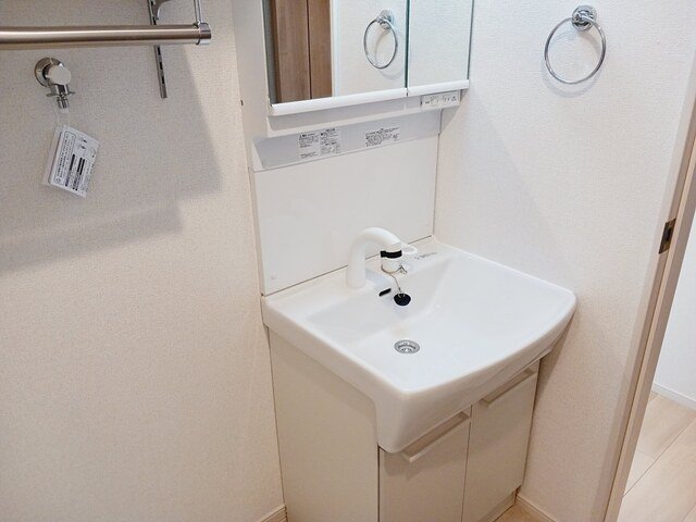 洗面設備　忙しい朝には欠かせない洗面所です