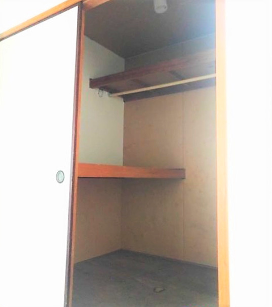 収納　大きなスペースがあり、収納には困りません