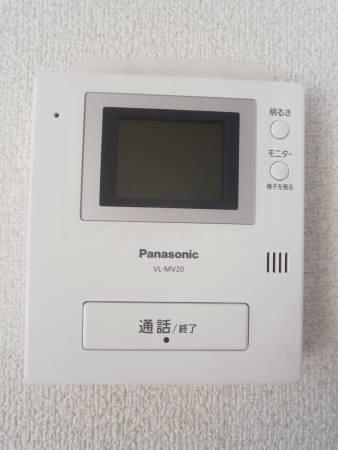 セキュリティ　モニター付きインターホン