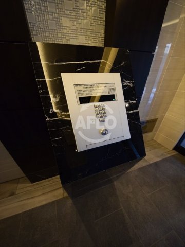 セキュリティ　プレサンス心斎橋ニスト　オートロック