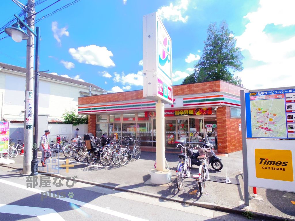 コンビニ　セブンイレブン清瀬駅北口店（コンビニ）まで520m