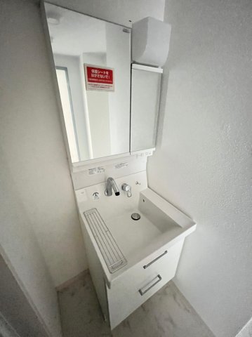 洗面設備　別号室の写真です。ご参考までに