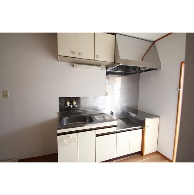 キッチン　ガスコンロ設置可