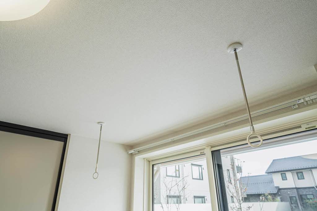 その他設備　室内物干し