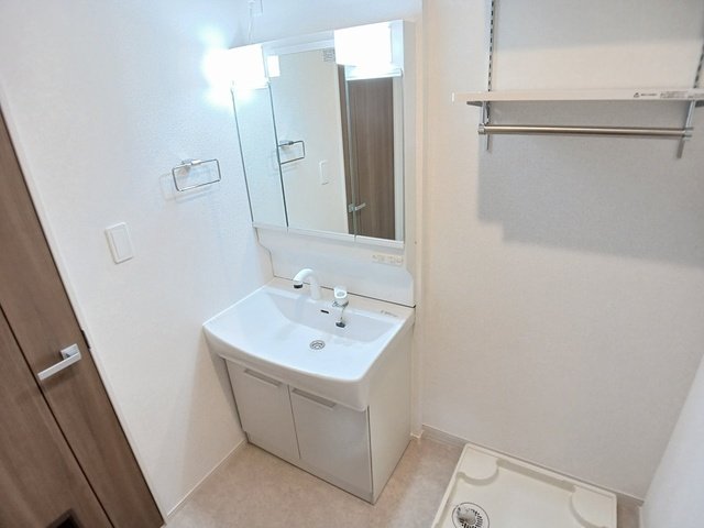 洗面設備　洗面所です